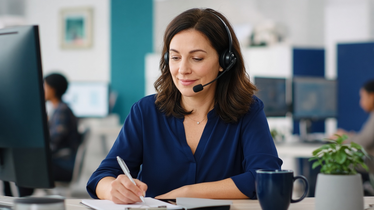 HIPAA-compliant live medical answering agent handling after-hours calls